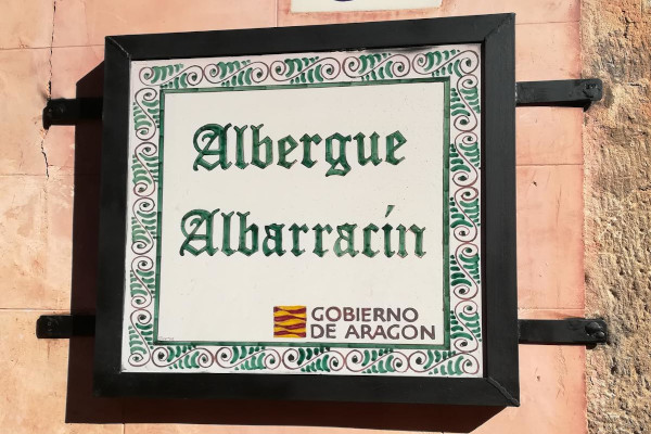 Albergue Albarracin cartel