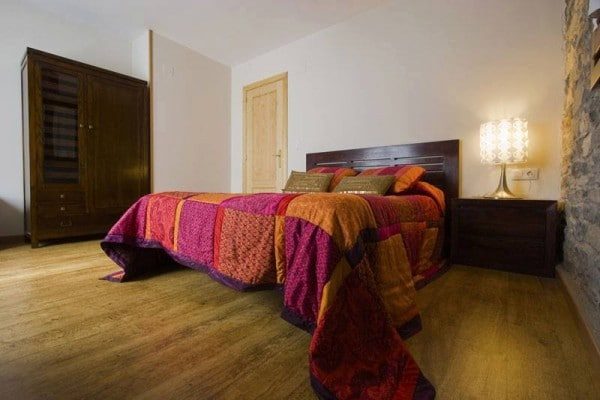 Apartamentos Cañardo edredón a cuadros