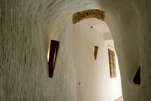 Interior de cueva Galera